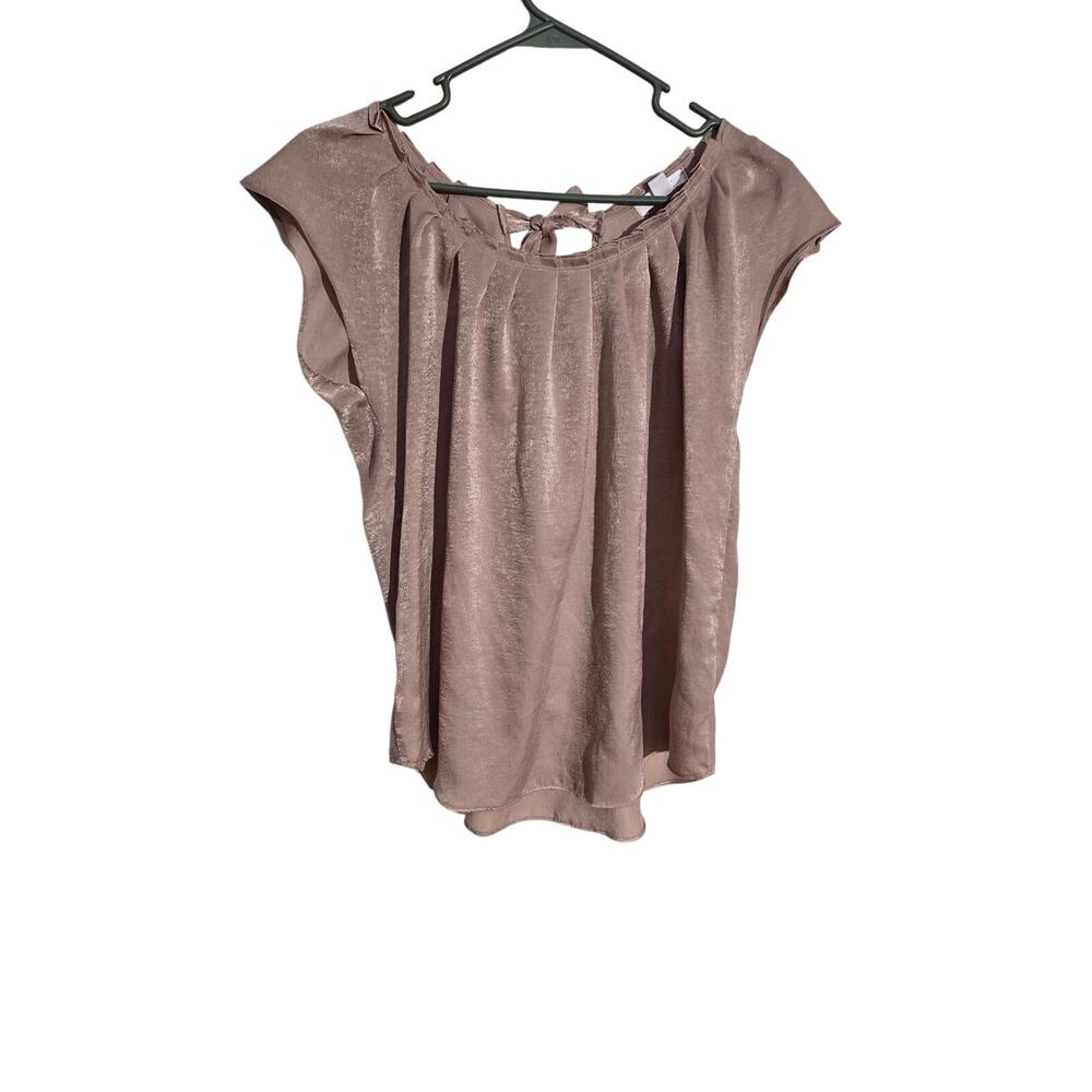 Lauren Conrad Pink Blouse Womens Size M